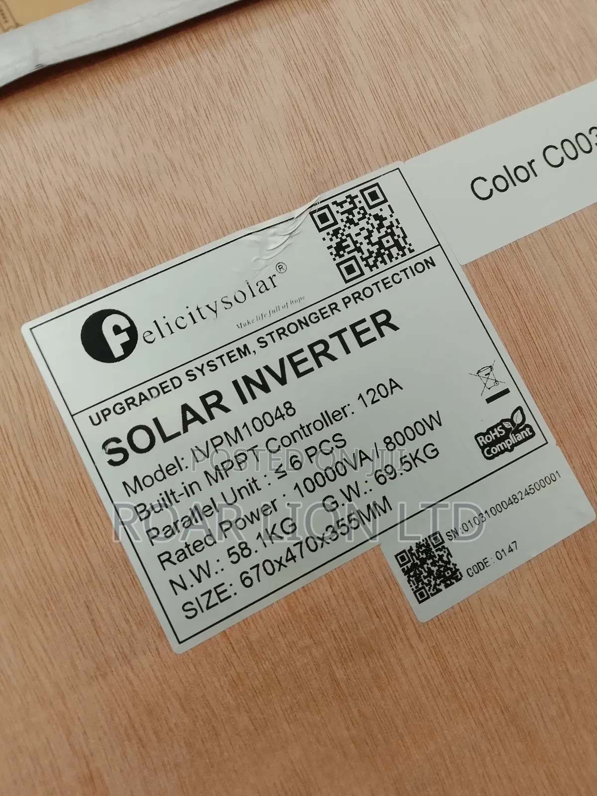 Felicity Inverter 10kva Ivem Transformer Hybrid