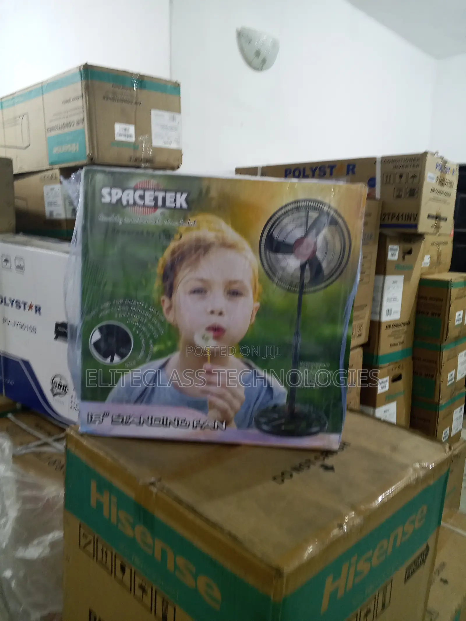 Quiet Breeze Spacetex 18inches Standing Fan