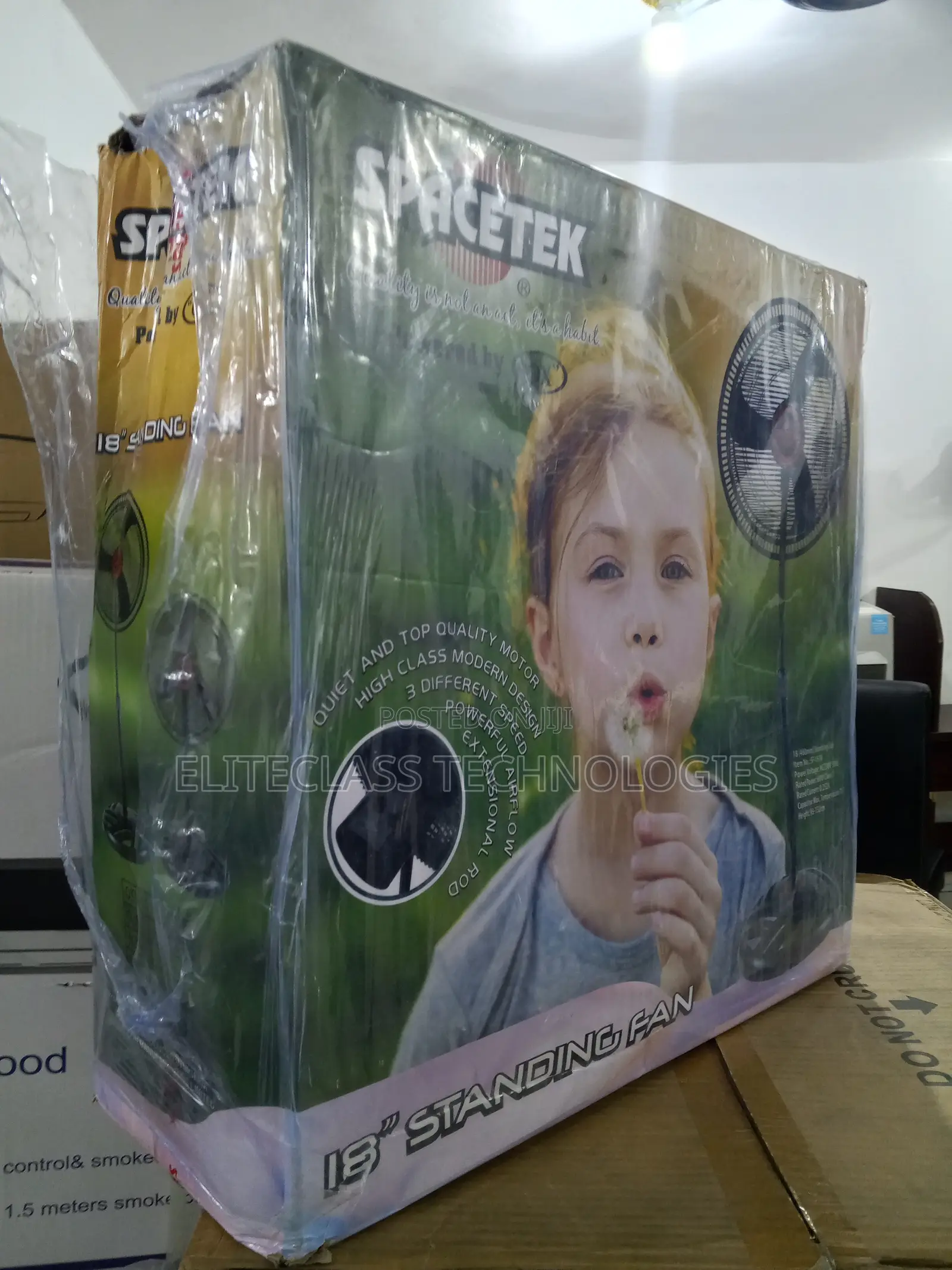 Energy Saver Spacetex 18inches Standing Fan