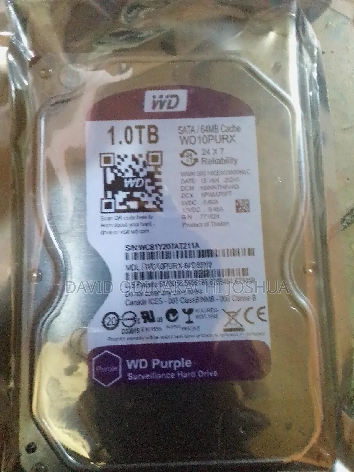 Wd Purple Surveillance Hard Drive
