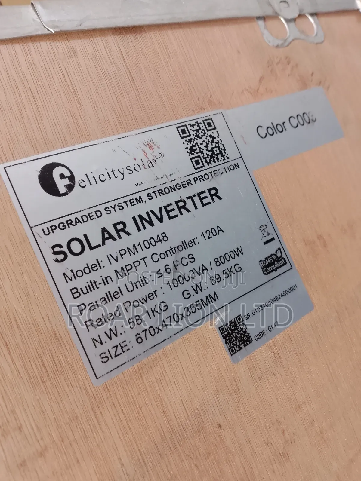 Felicity Inverter 10kva Ivem Transformer Hybrid