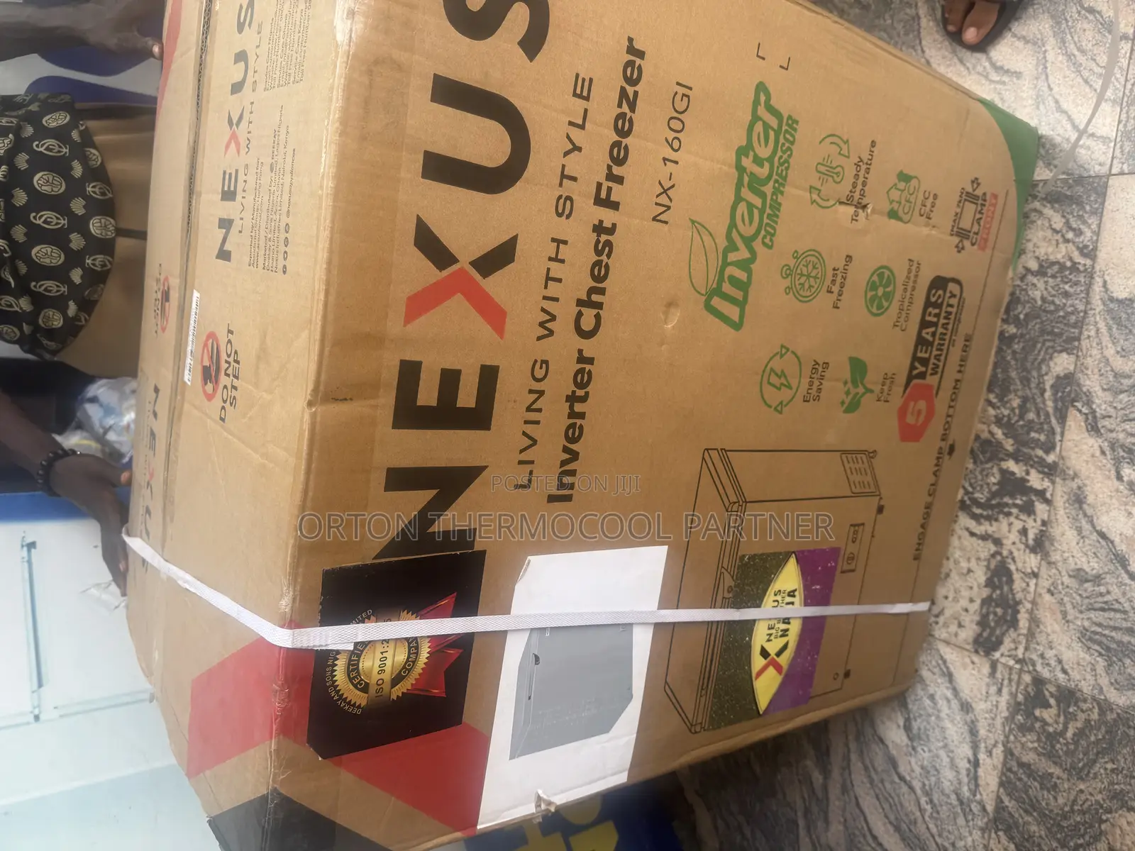 Nexus Inverter Freezer 160l