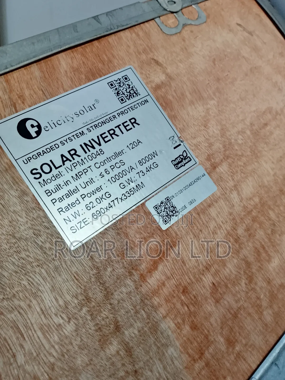 Felicity Inverter 10kva Ivem Transformer Hybrid