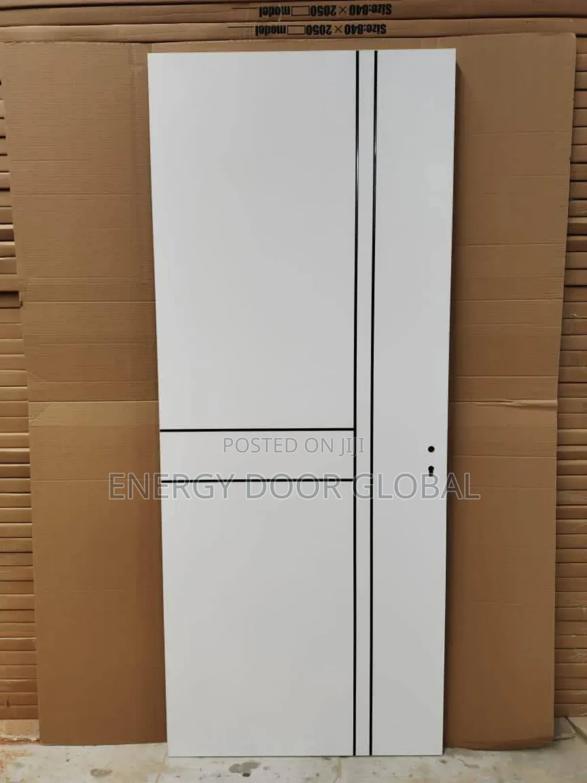 3ft/7ft White Premium Standard Secured Wooden Door