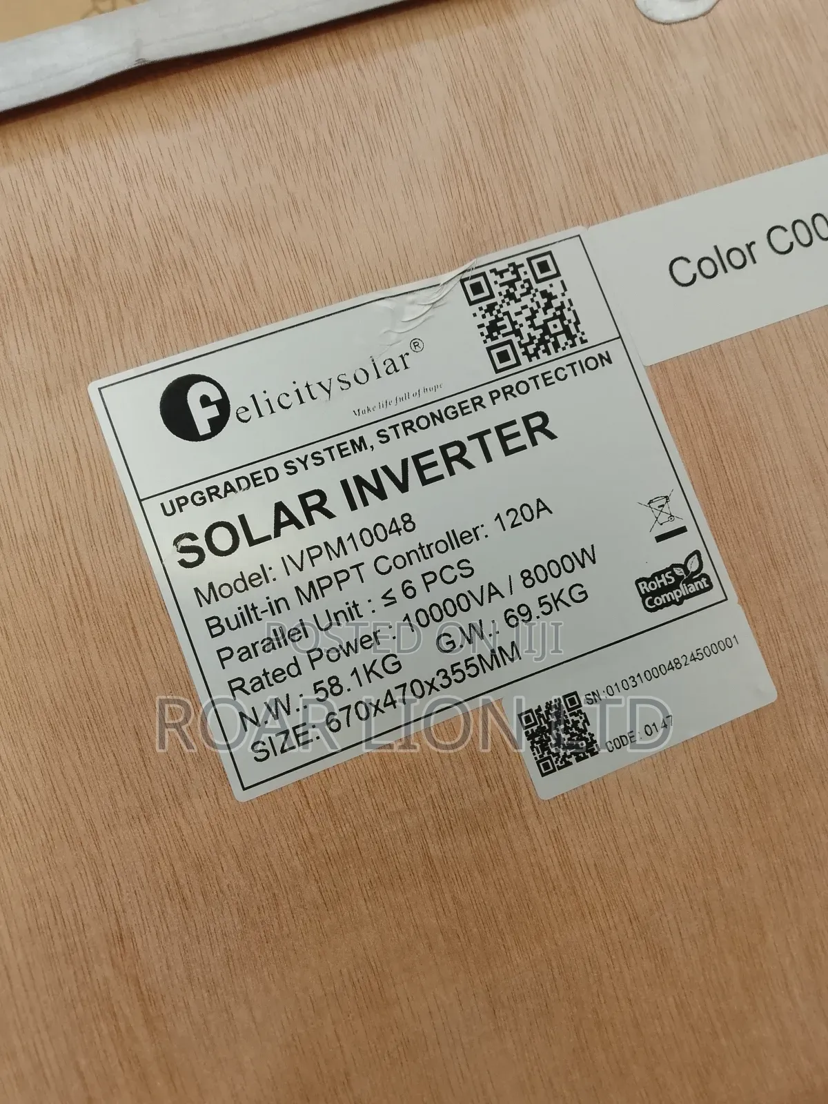 Felicity Inverter 10kva Ivem Transformer Hybrid