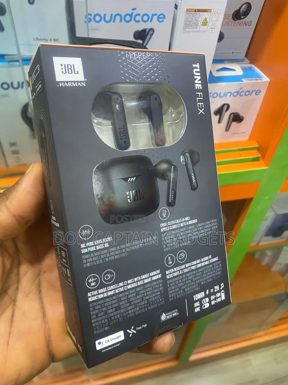 JBL Tune Flex Perfect Fit Anc Buds
