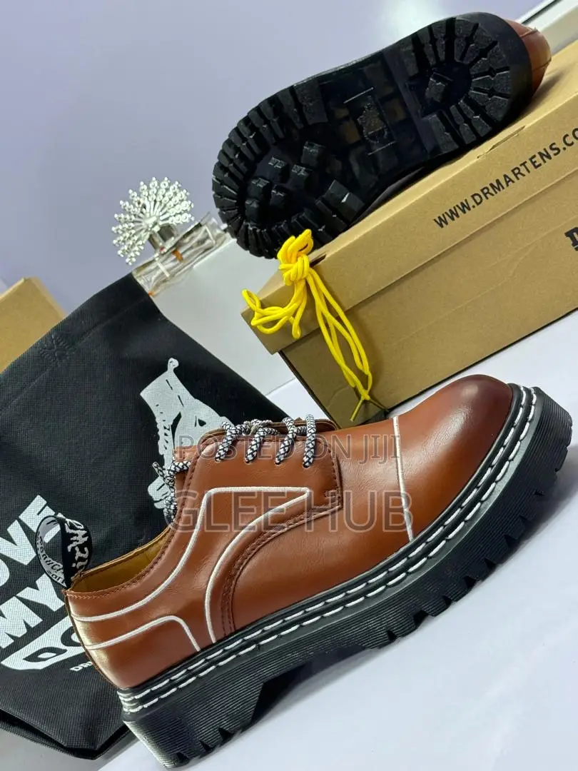 White Patterned New Doc Martens Design