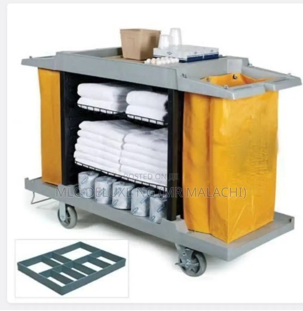 House or Hotel Keeping Cart (Mobile Hotel Service Trolley)