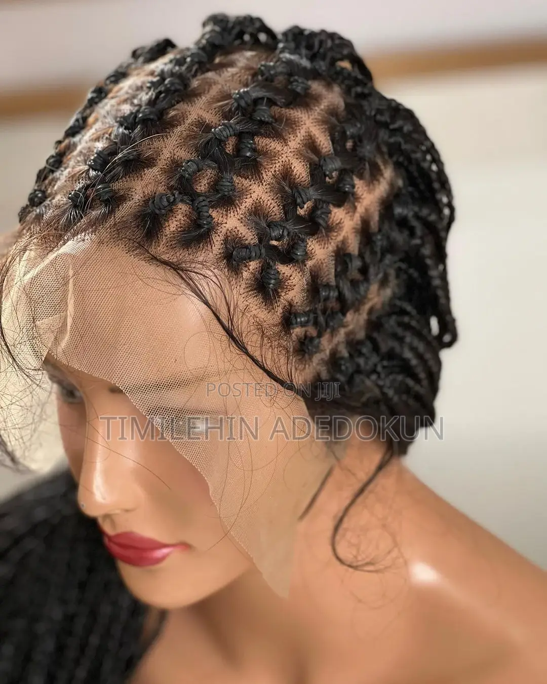 Full Lace Cornrow Box Braided Wig