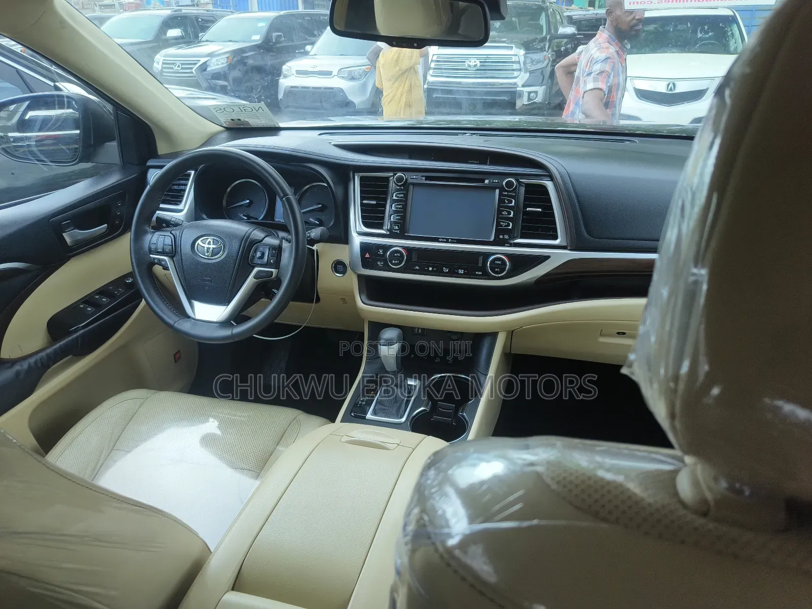 Toyota Highlander Limited V6 4x4 (3.5L 6cyl 6A) 2016 Black