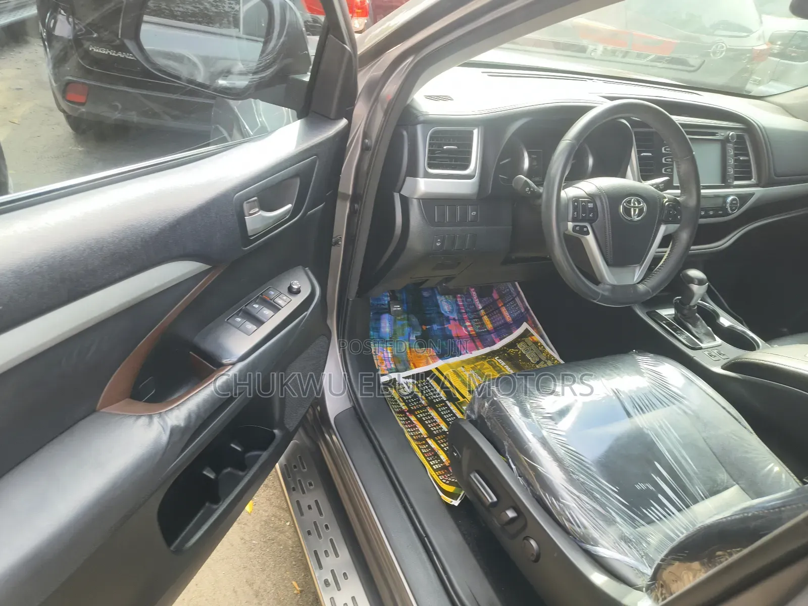 Toyota Highlander XLE V6 4x4 (3.5L 6cyl 6A) 2016 Gray