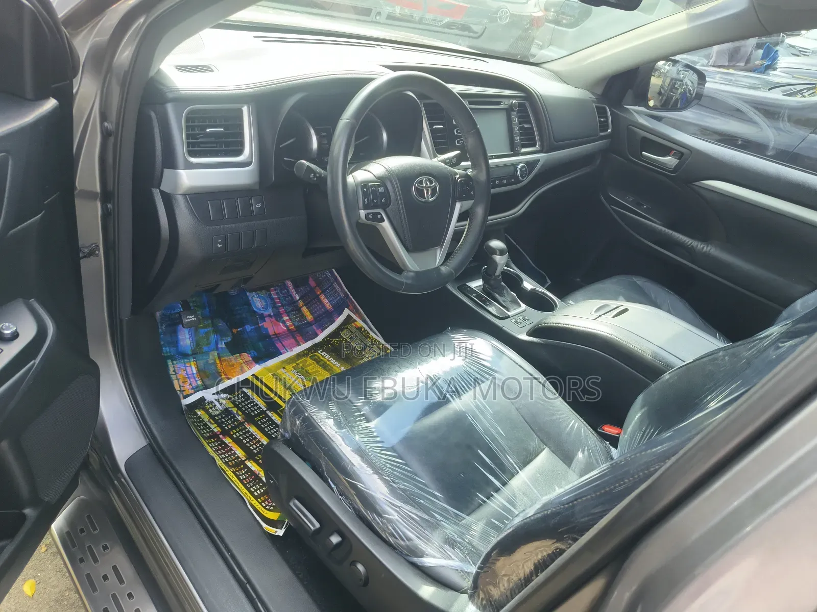 Toyota Highlander XLE V6 4x4 (3.5L 6cyl 6A) 2016 Gray