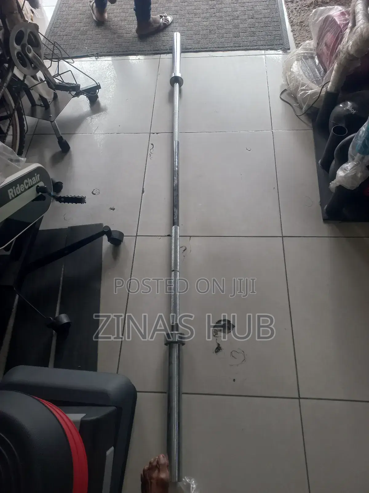7t Olympic Bar With Clip New