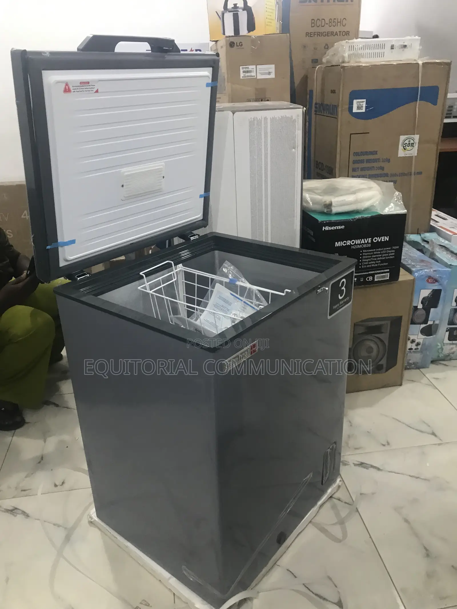 Top Standard Scanfrost 150l Chest Freezer (Sfl151 Eco)