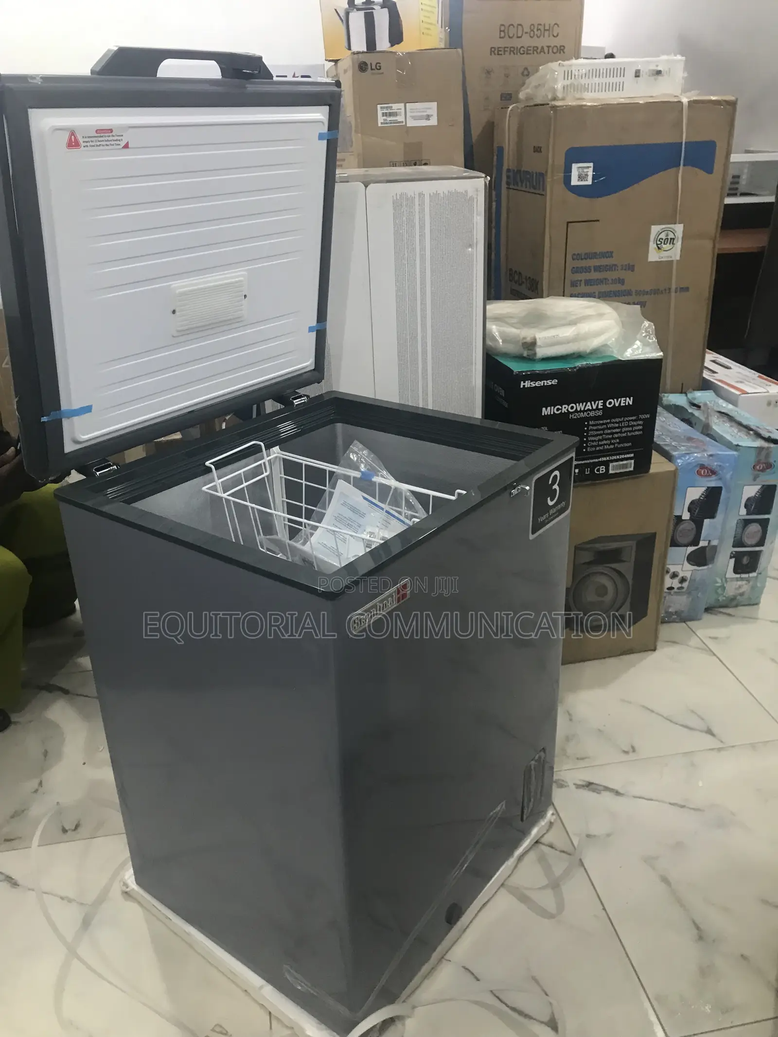Top Standard Scanfrost 150l Chest Freezer (Sfl151 Eco)