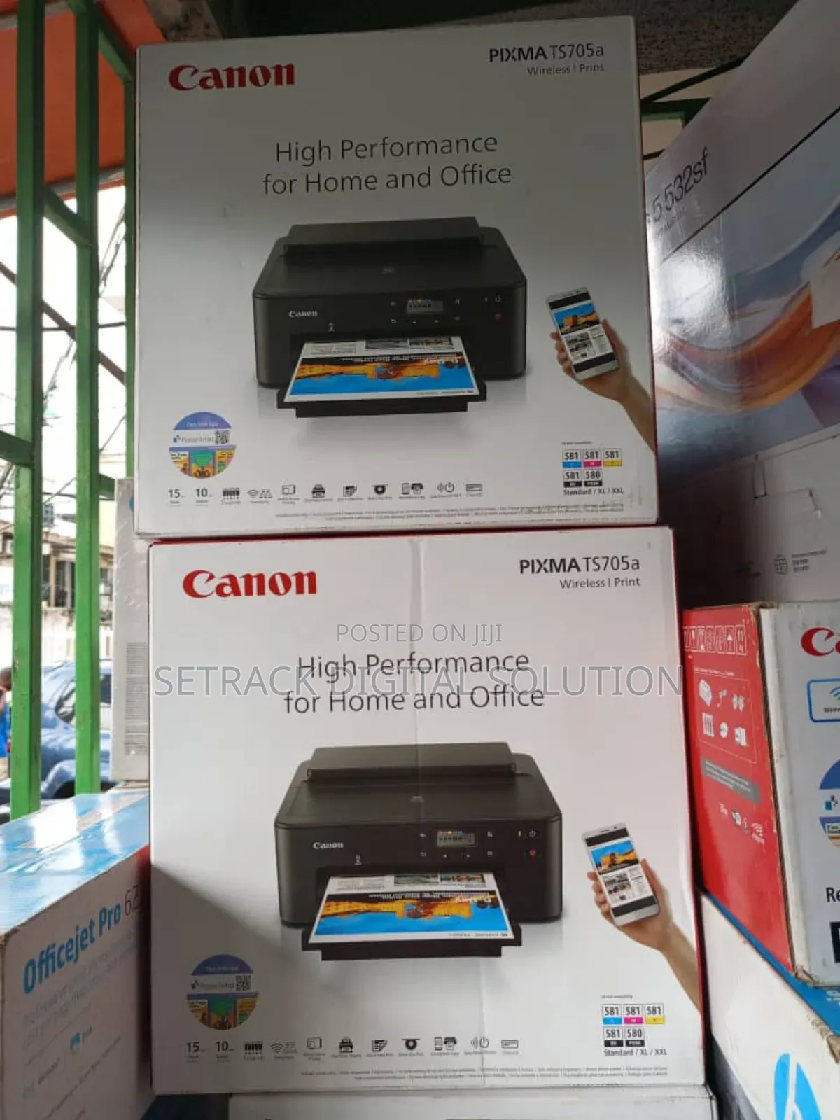 Canon Pixma Ts705a Photo Id Card / A4 Paper Wireless Printer
