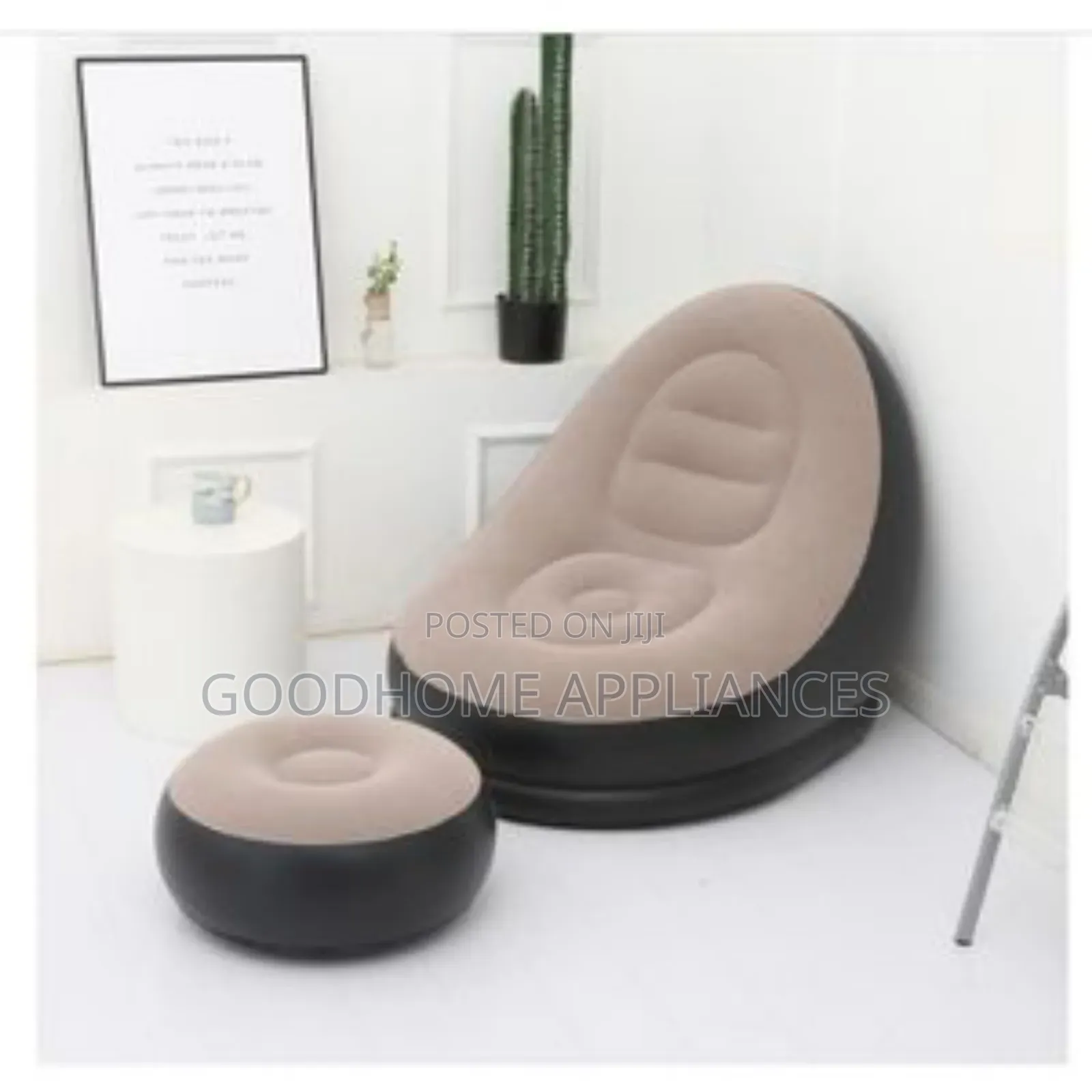 Inflatable Sofa Chair With Leg Rest