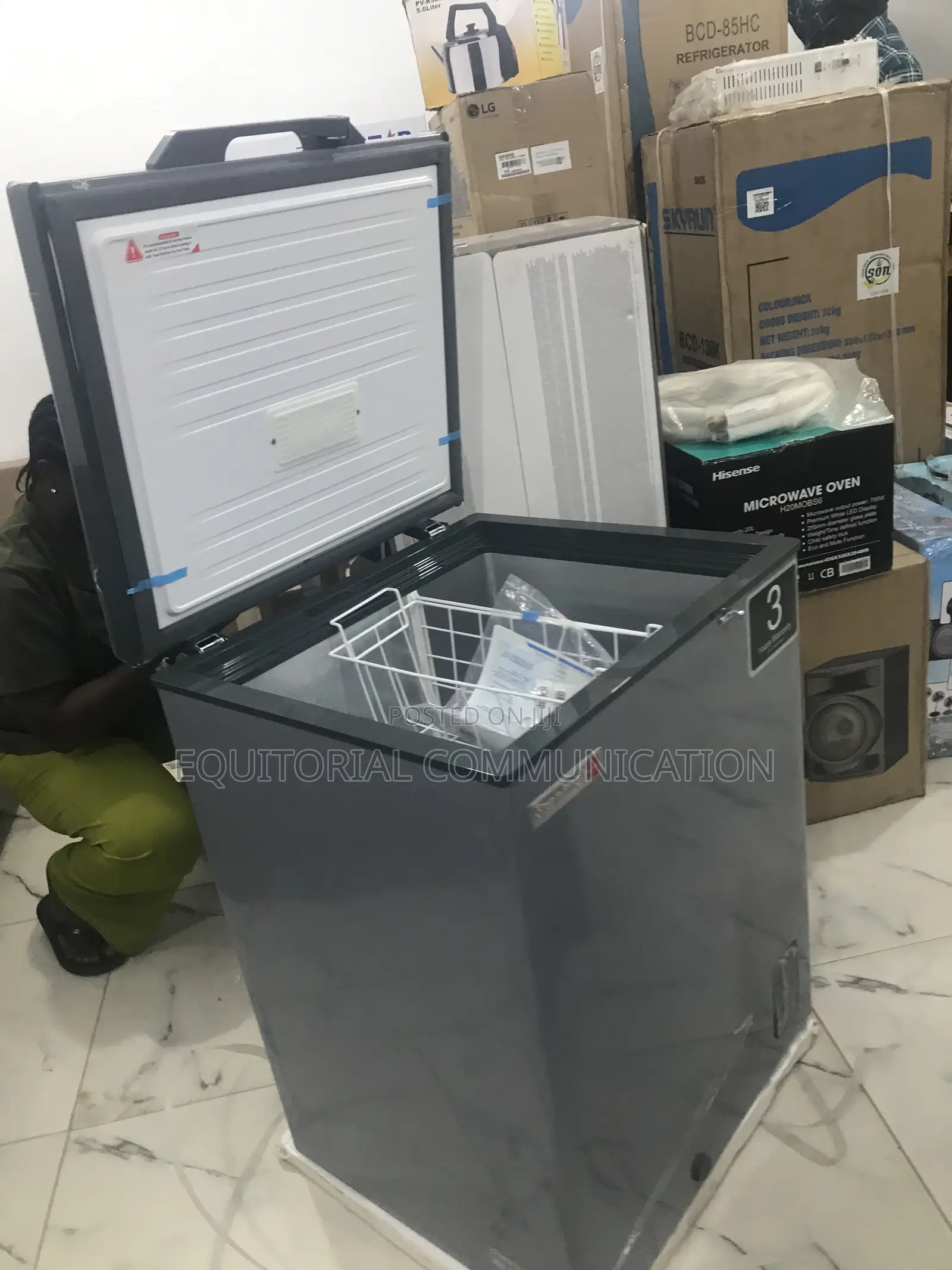 Smart Deal Scanfrost 150l Chest Freezer (Sfl151 Eco)