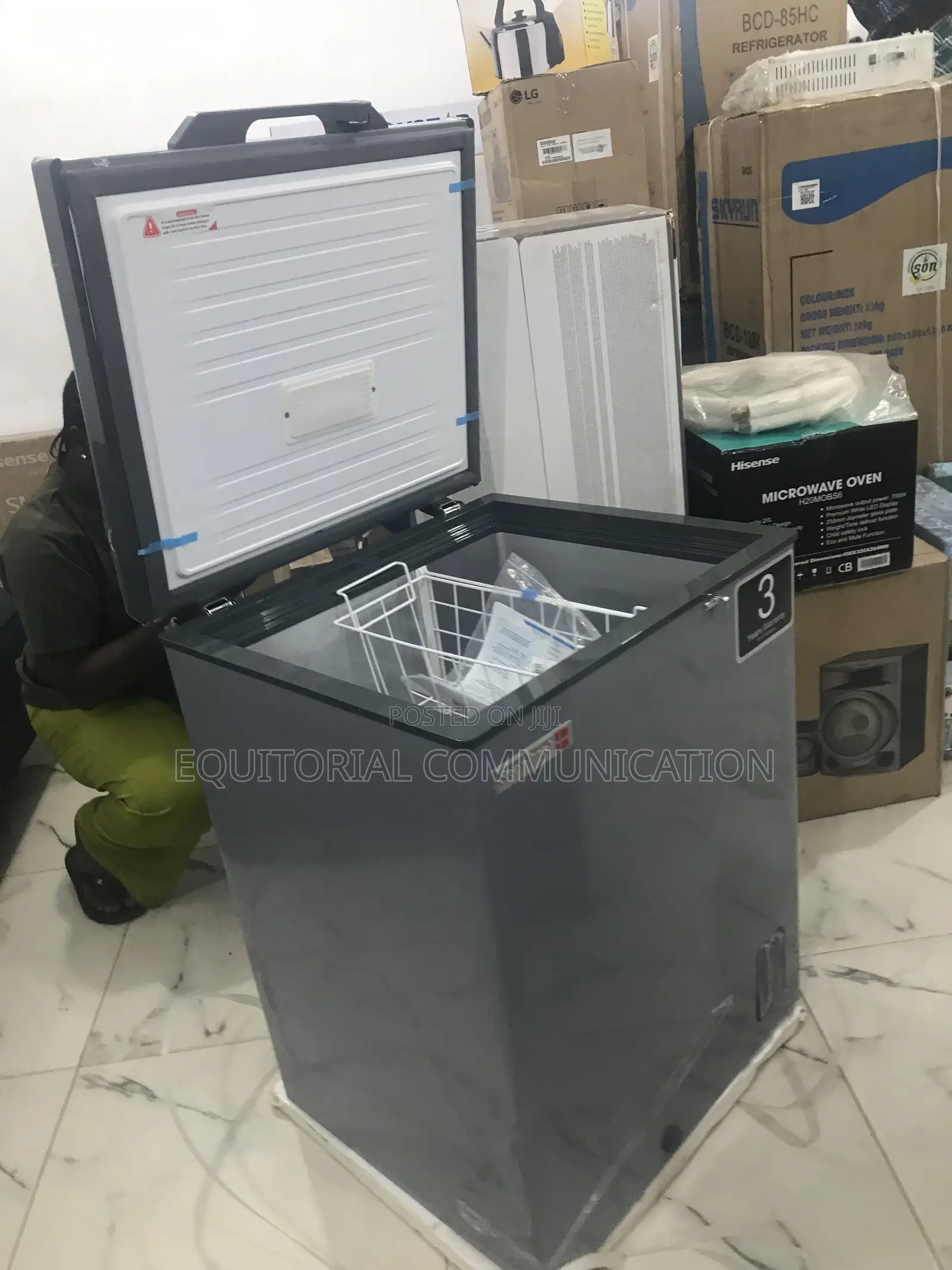 Smart Deal Scanfrost 150l Chest Freezer (Sfl151 Eco)