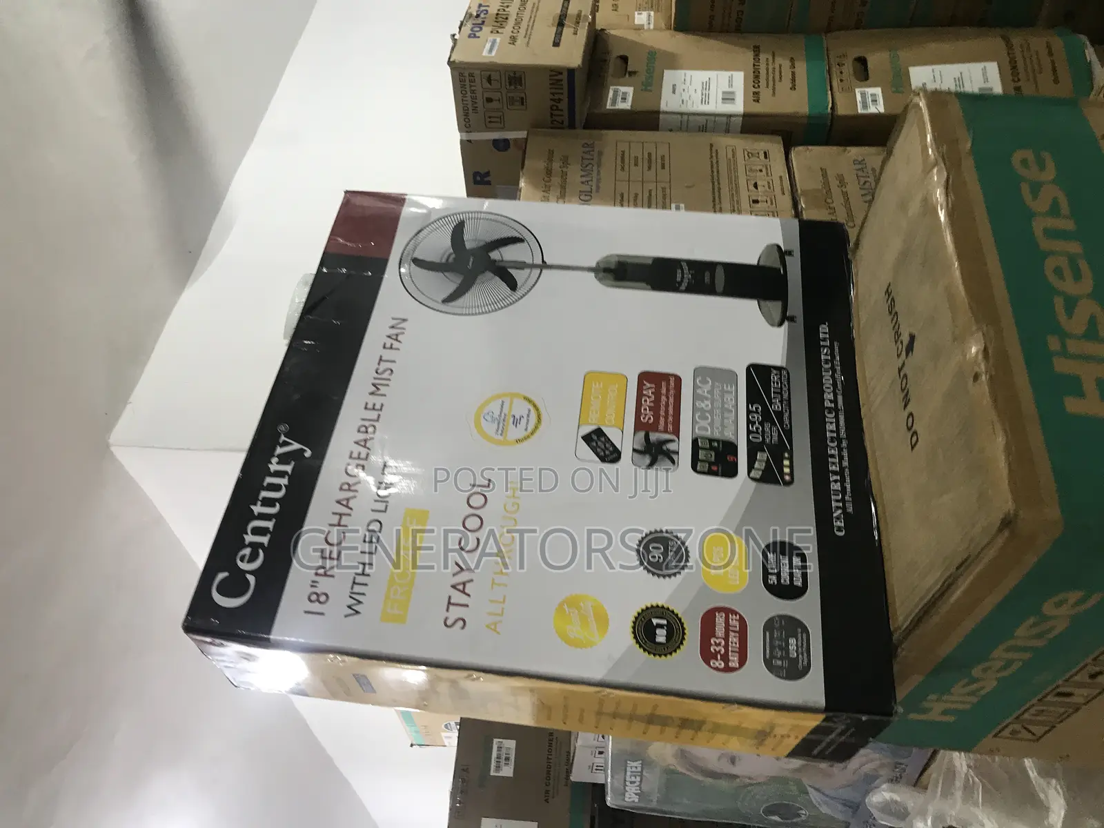 Ultimate Airflow Control: The Century Mist Fan