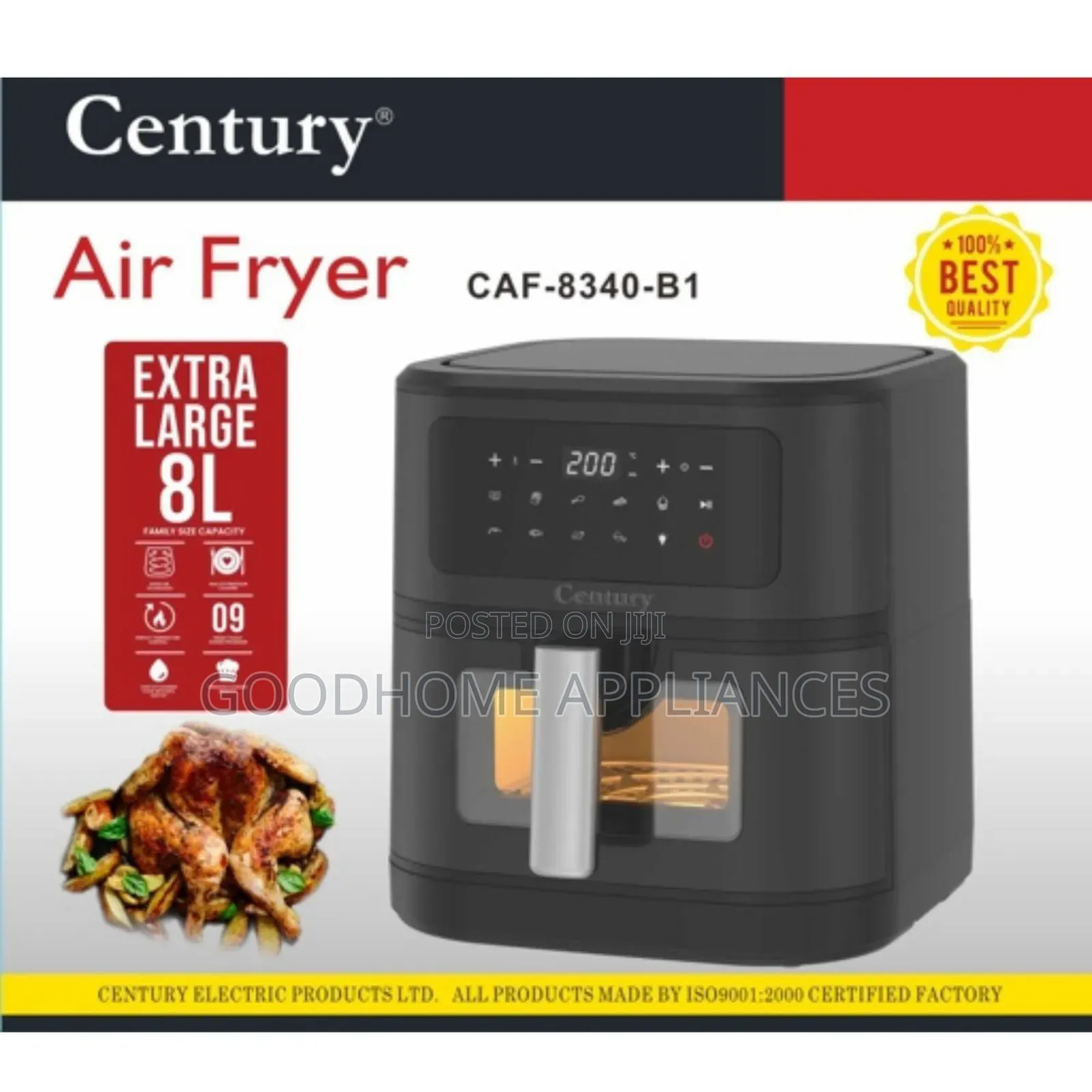 Century Air Fryer 8l