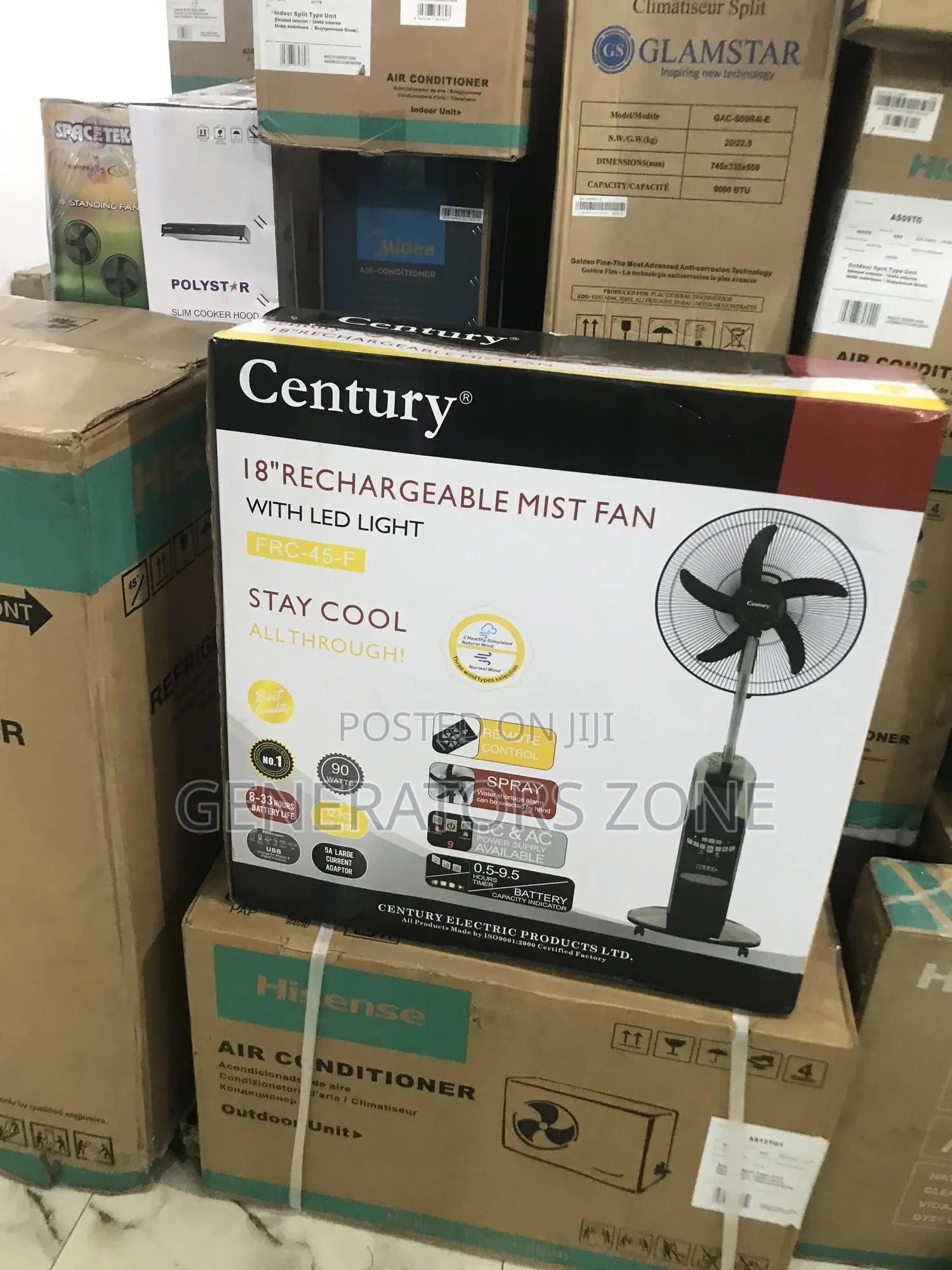 Revive Your Space With the Century Mist Fan"