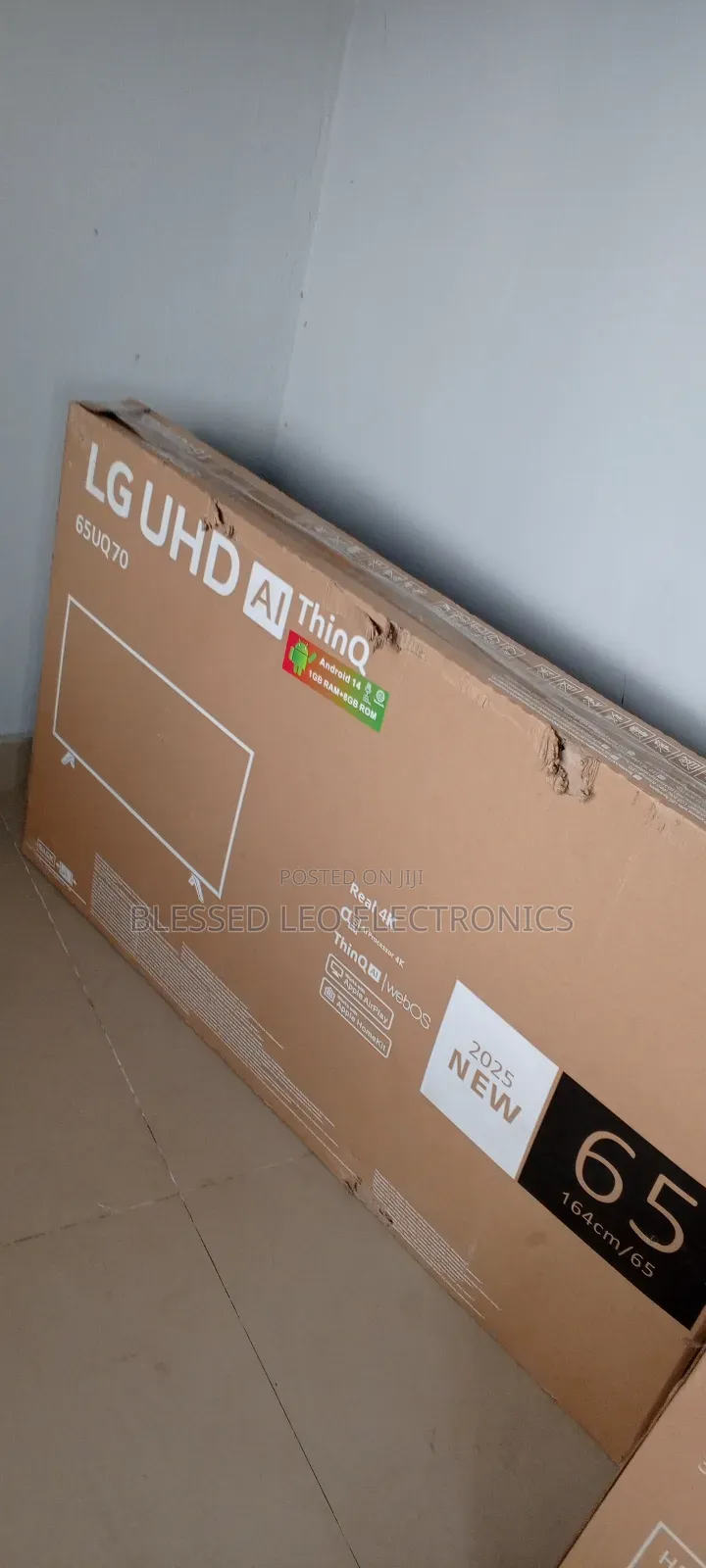 Lg 65 Inches Frameless Tv With Voice Command