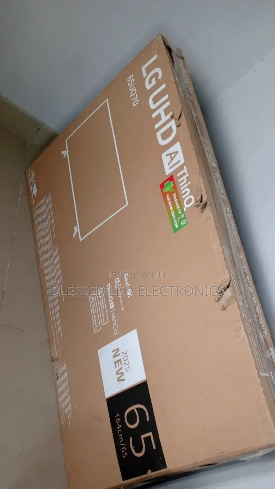 Lg 65 Inches Frameless Tv With Voice Command