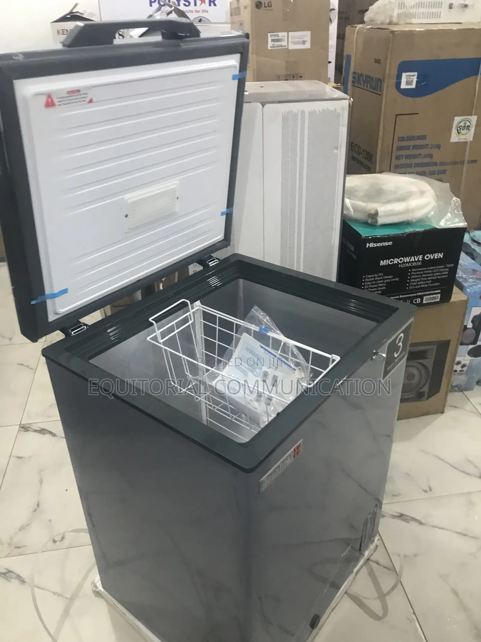 Super Quiet Scanfrost 150l Chest Freezer (Sfl151 Eco)