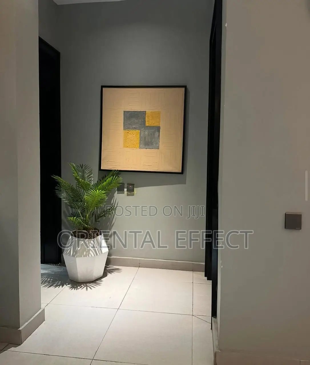 Short Areca Plant With Prism Pot
