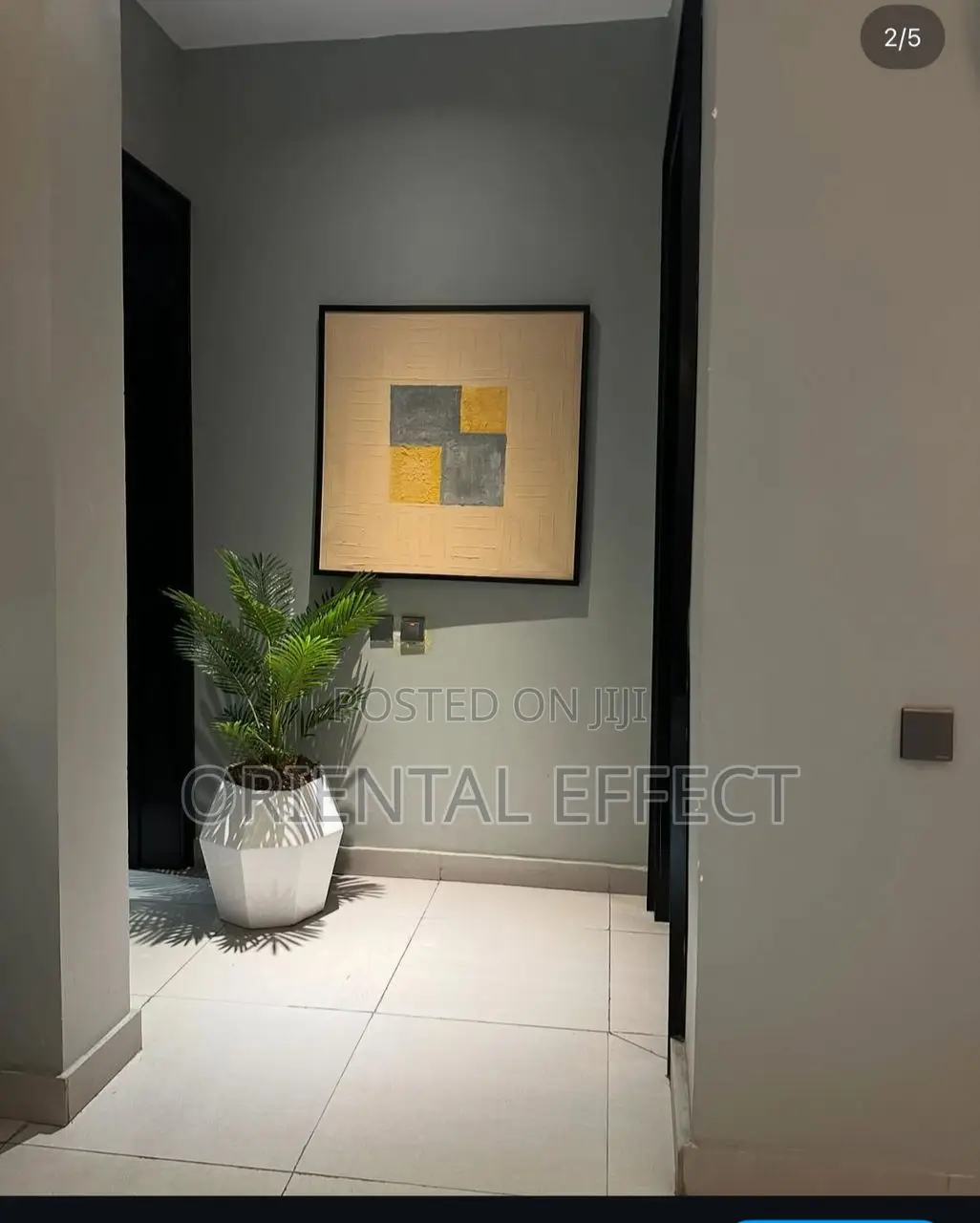Short Areca Plant With Prism Pot