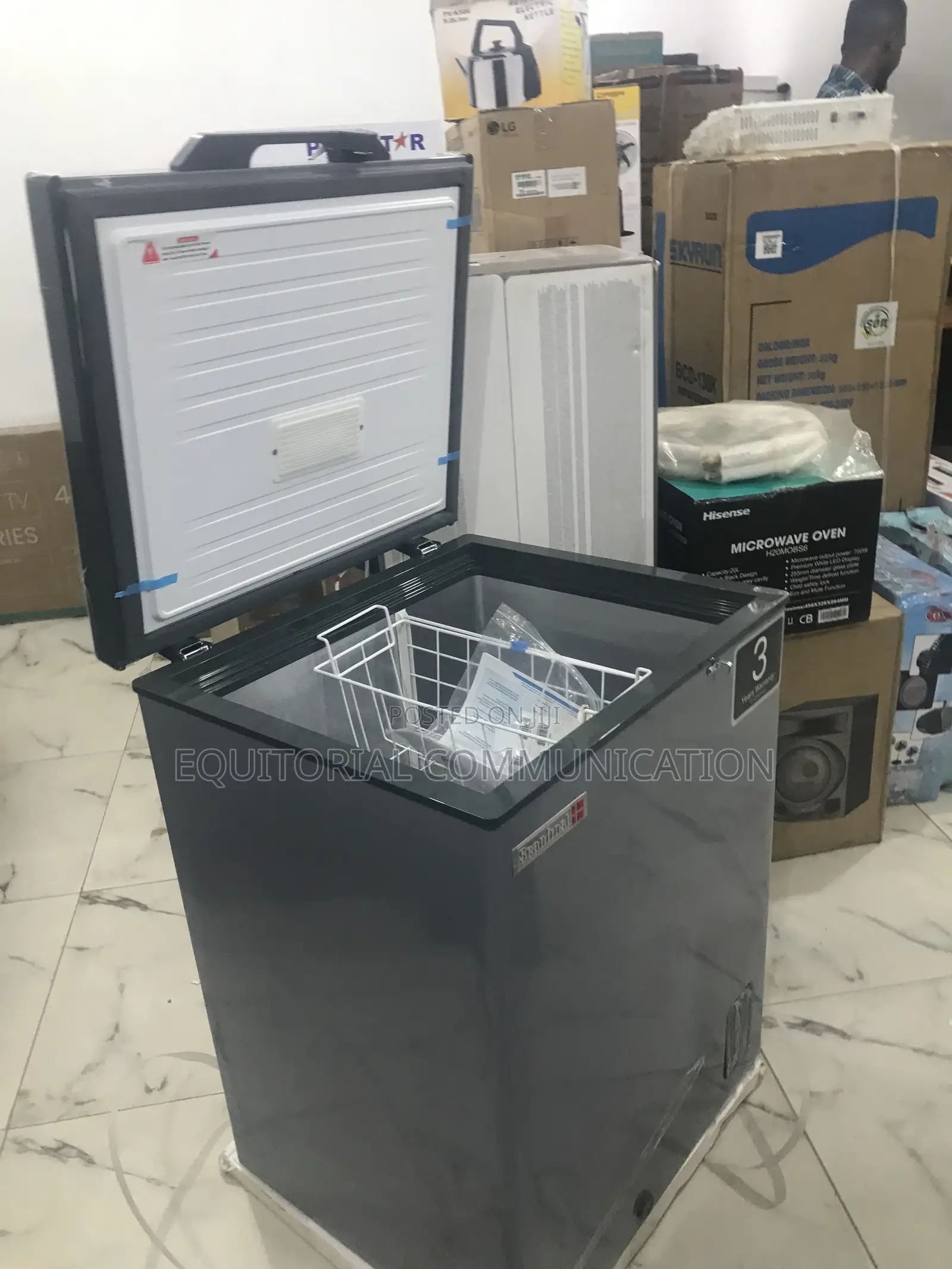 Scanfrost 150l (Sfl151 Eco) Feature-Rich Chest Freezer