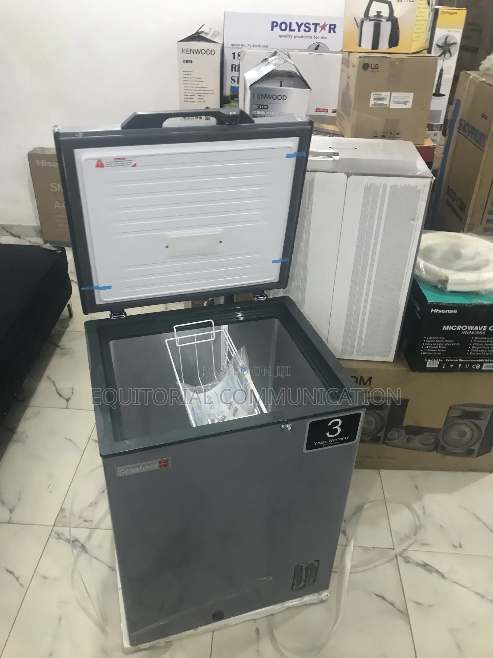 Insulated Scanfrost 150l Chest Freezer (Sfl151 Eco)