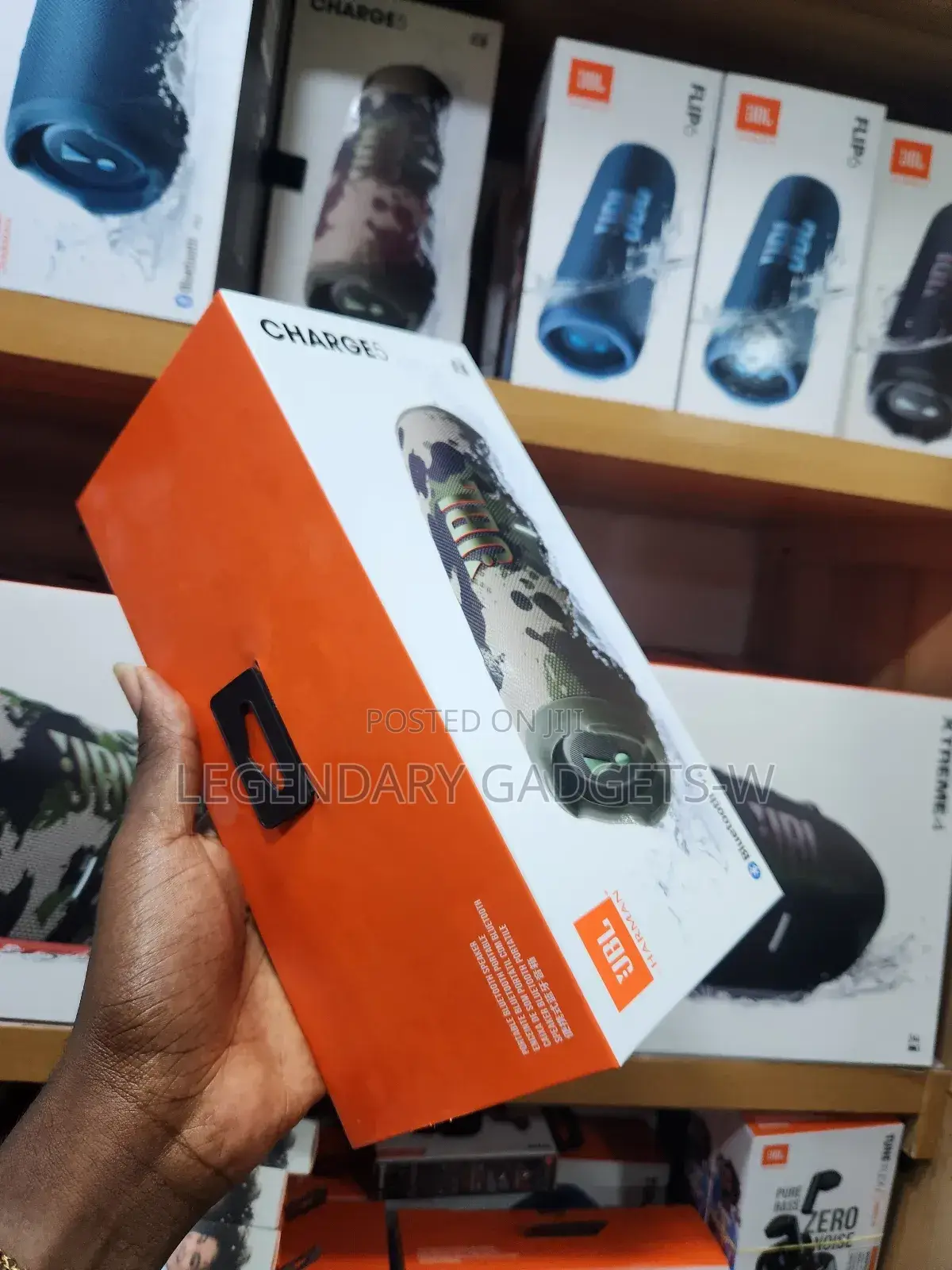 Brand New JBL Charge 5 Speaker Camo Design