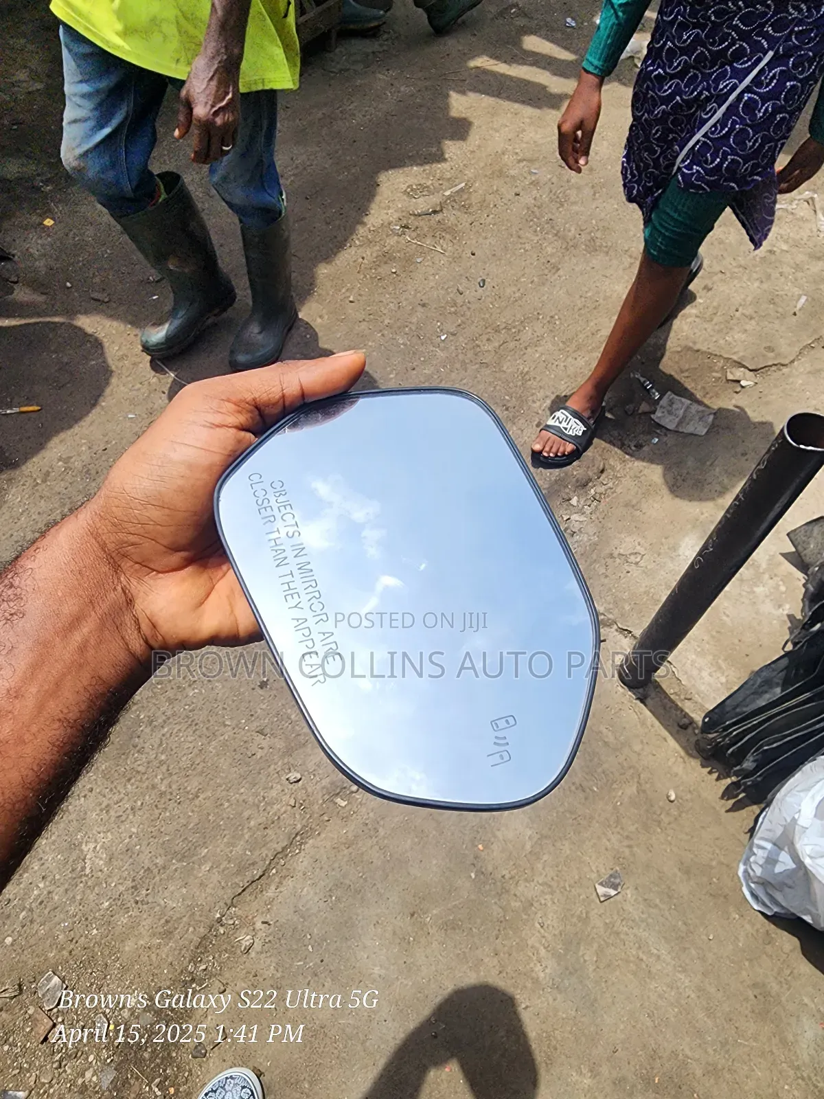 Right Side Mirror Glass Camry 2016-2024 With BSM