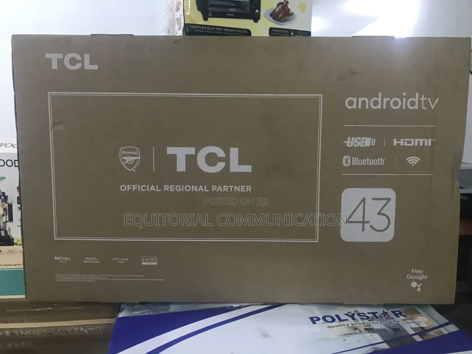 TCL 43 Inches Full Hd Certified Android Led Smart Tv 43s5400