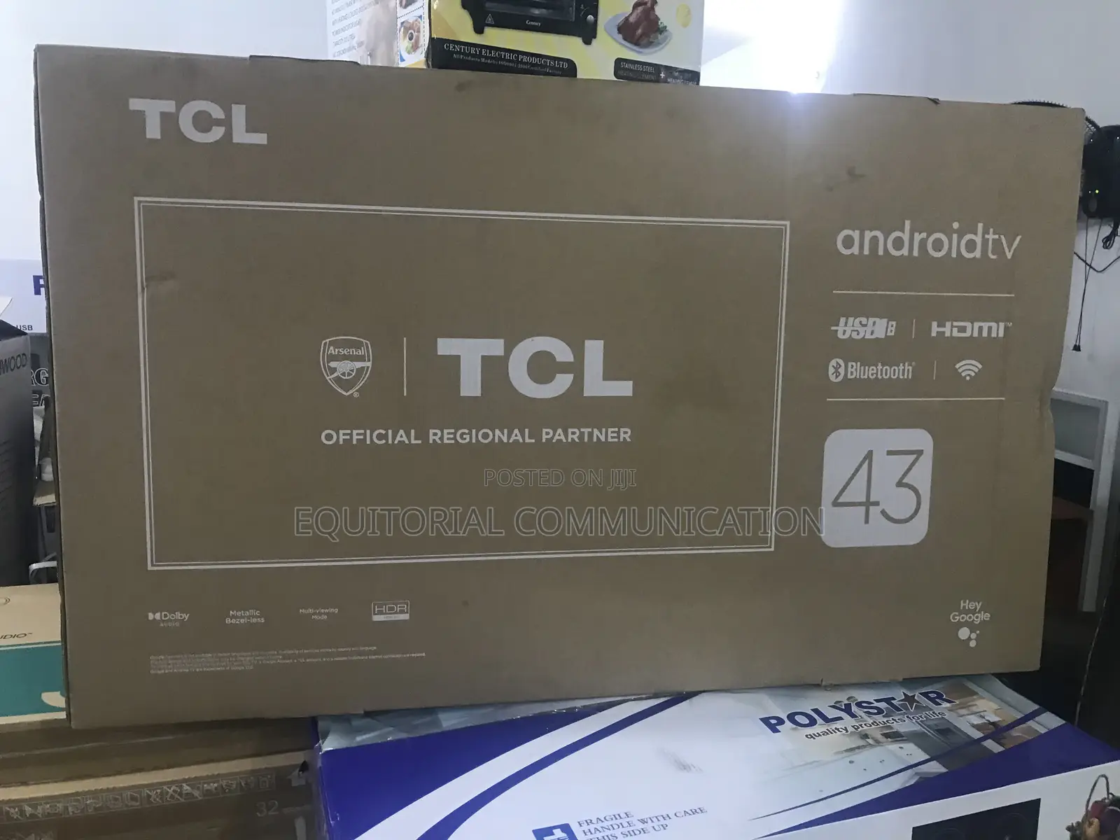TCL 43 Inches Full Hd Certified Android Led Smart Tv 43s5400