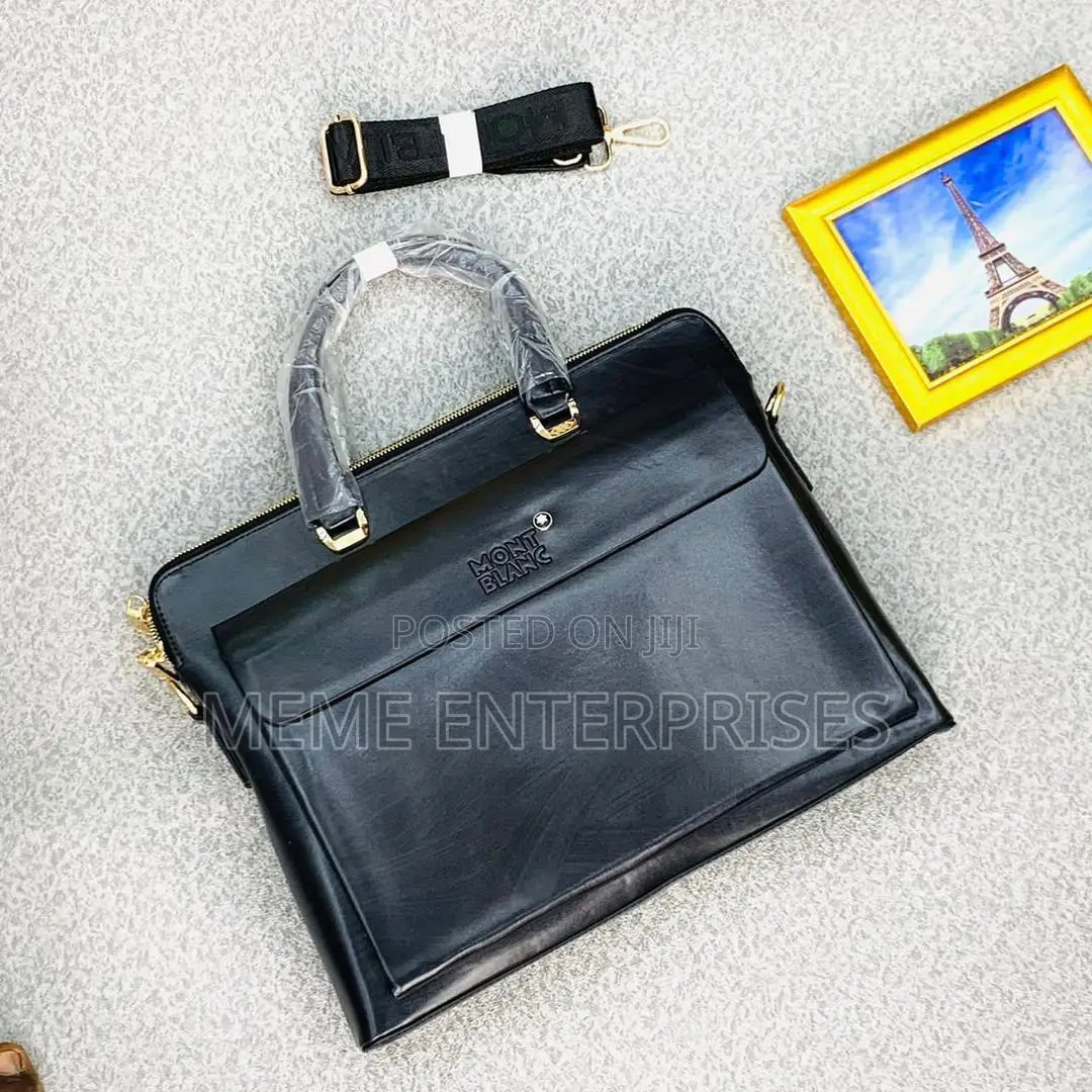 Men Office Bag (Black)