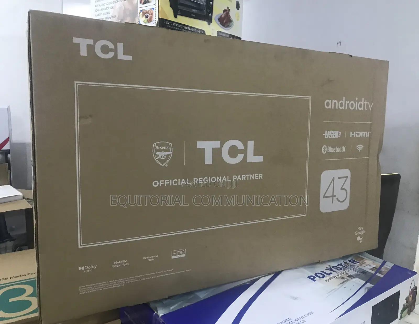TCL 43 Inches Full Hd Android Led Smart Tv 43s5400