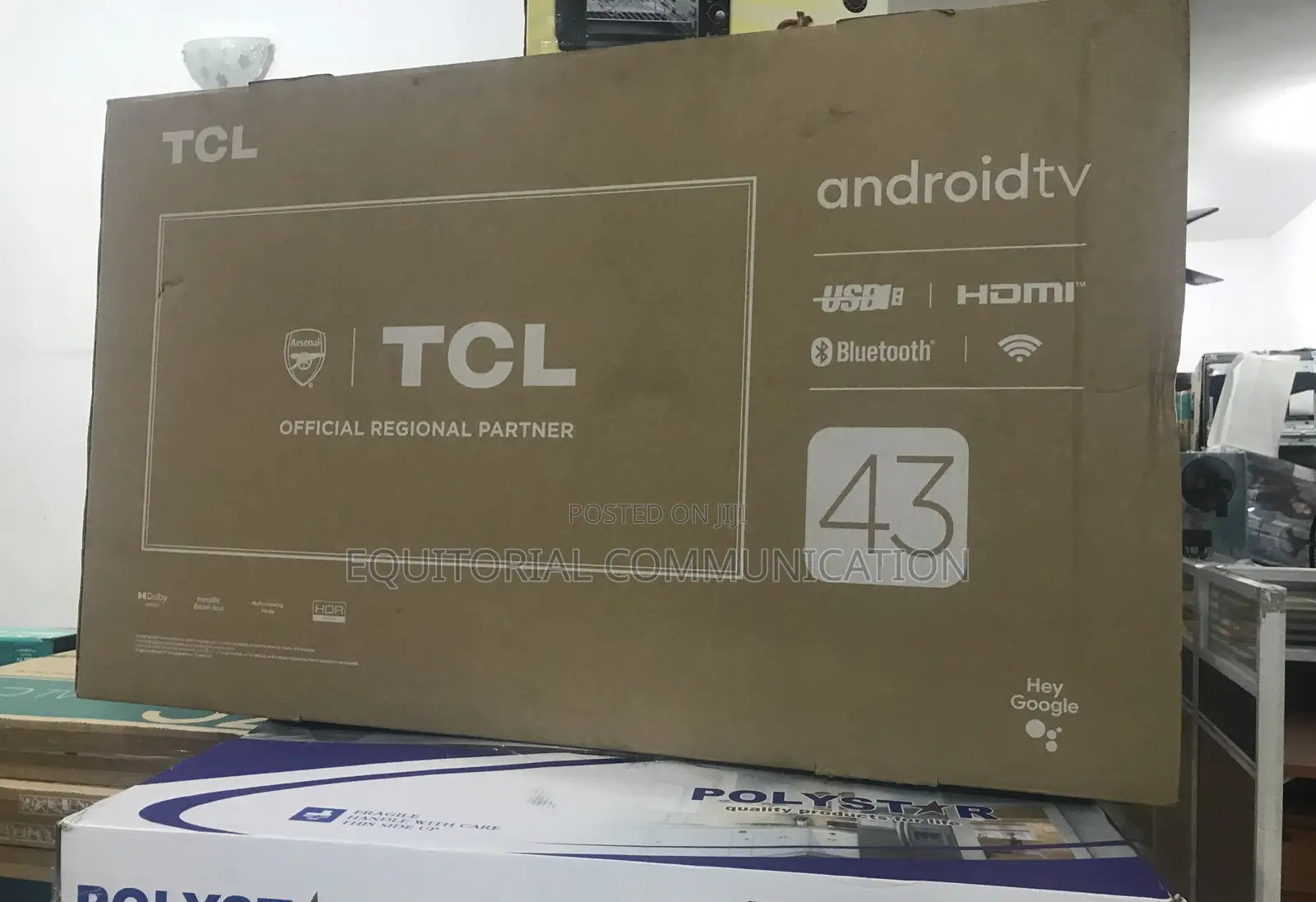 TCL 43 Inches Picture Perfect Android Led Smart Tv 43s540