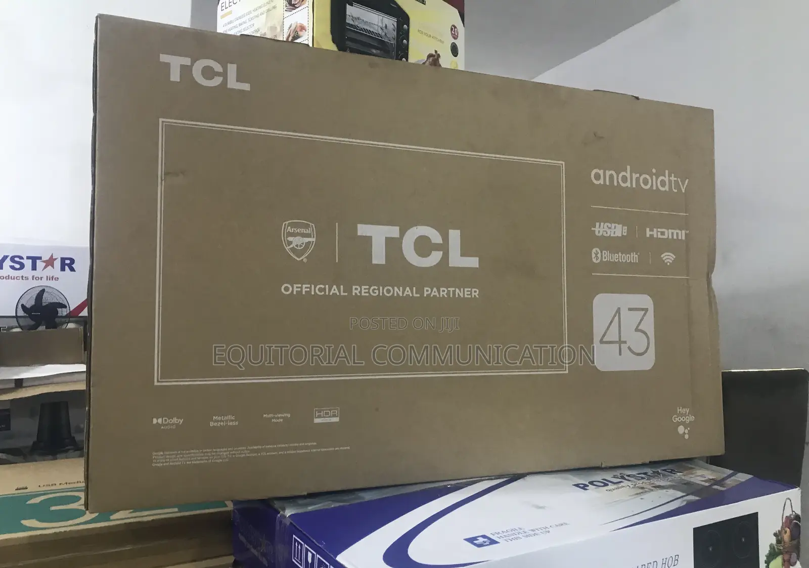 Luxury TCL 43 Inches Android Led Smart Tv 43s5400