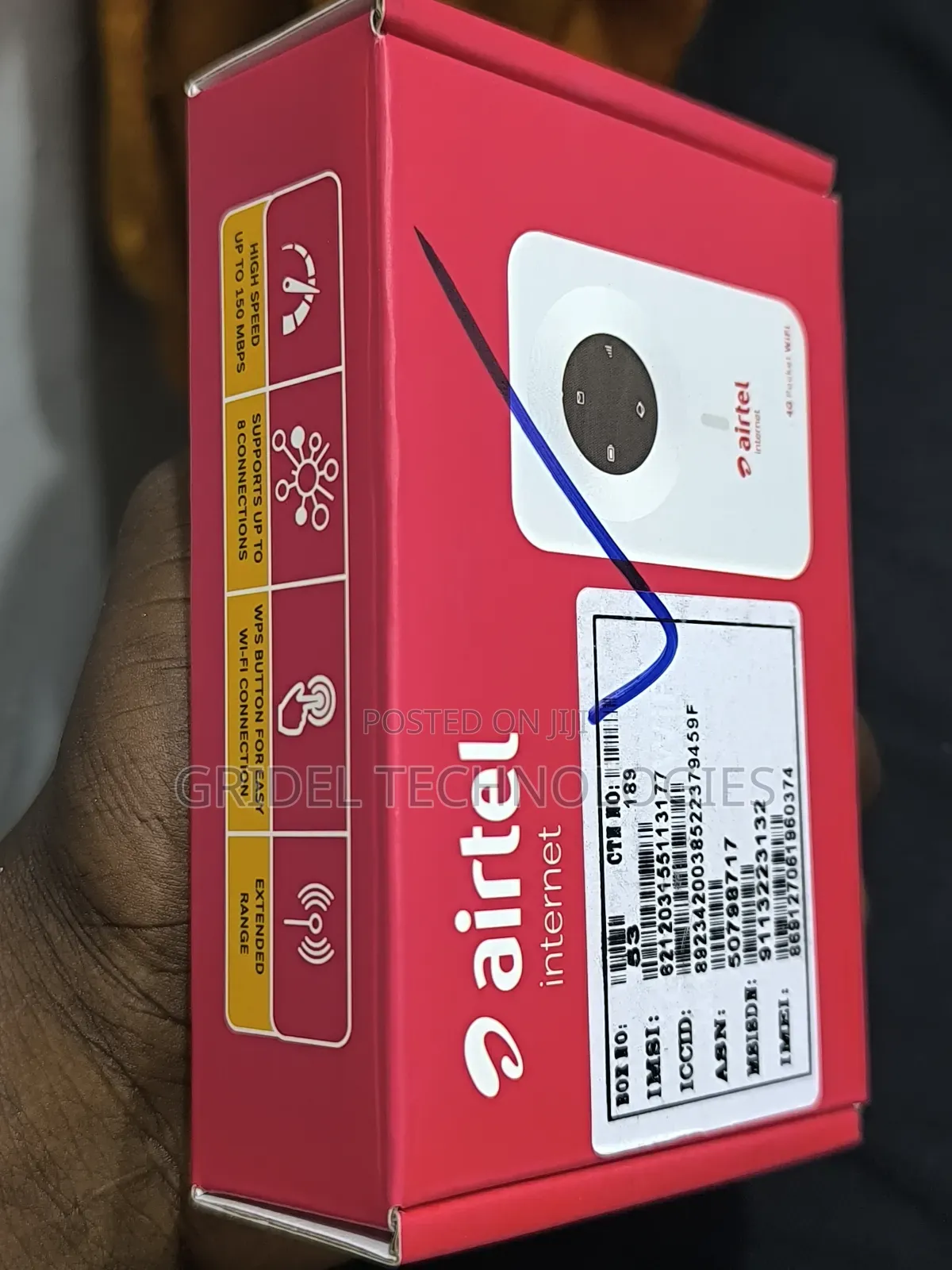 Airtel Unlocked 4g Mifi With Rj45 Port
