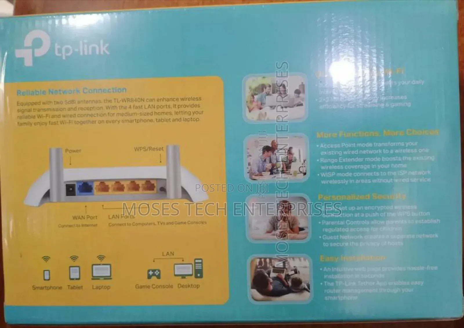 Tp-Link 300mbps Wireless N Router Tl-Wr840n