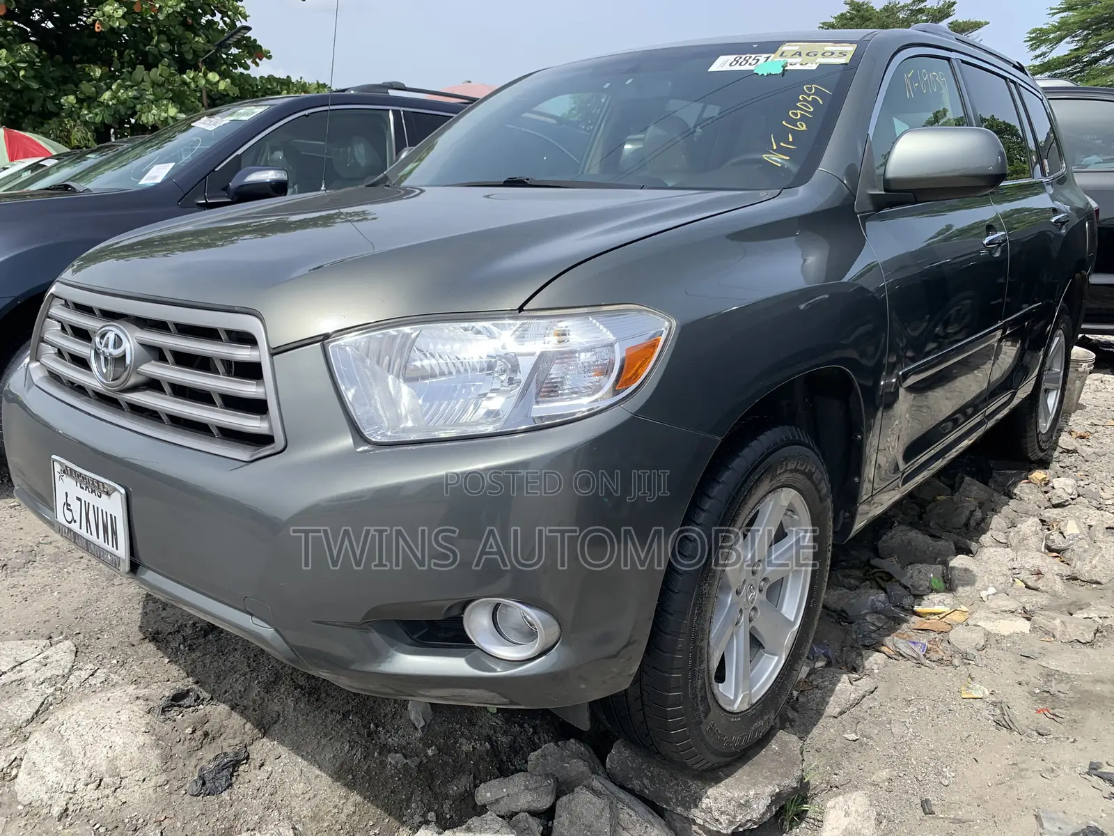 Toyota Highlander Limited 2010 Green