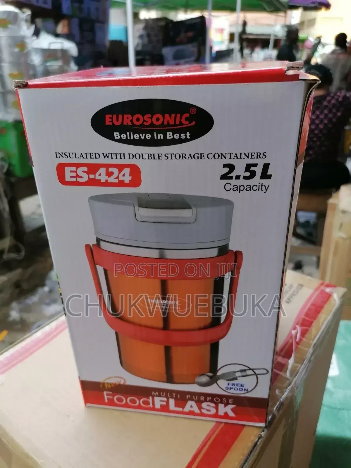 Eurosonic 2.5l Insulated Lunch Box