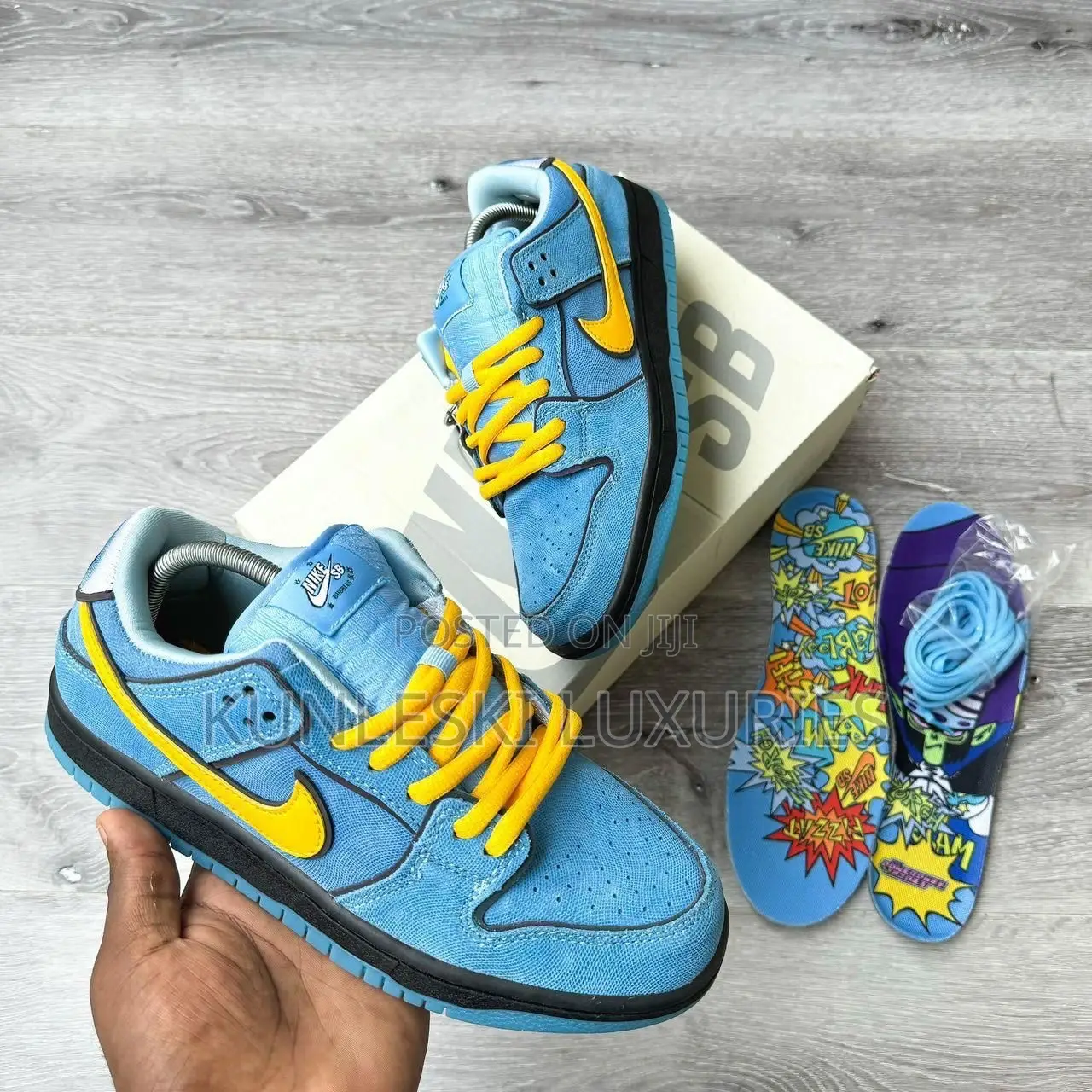 Original Power Puff Girls X Nike Sb Dunk Low Pack Sneakers