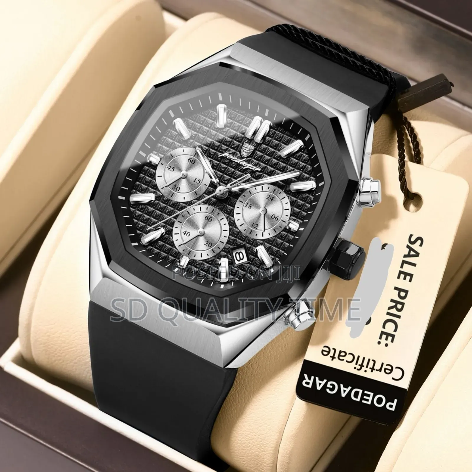 Poedagar Active Chronograph Men's Casual Watch