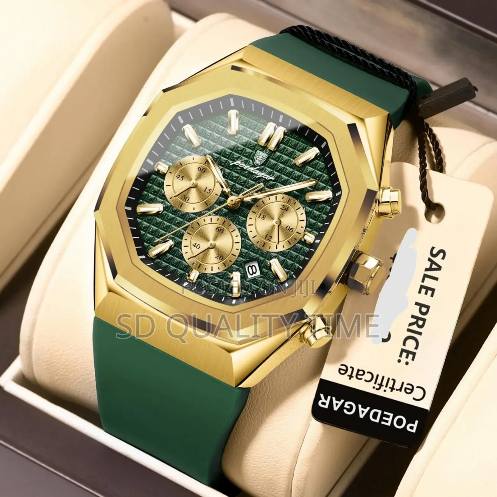 Poedagar Active Chronograph Men's Casual Watch