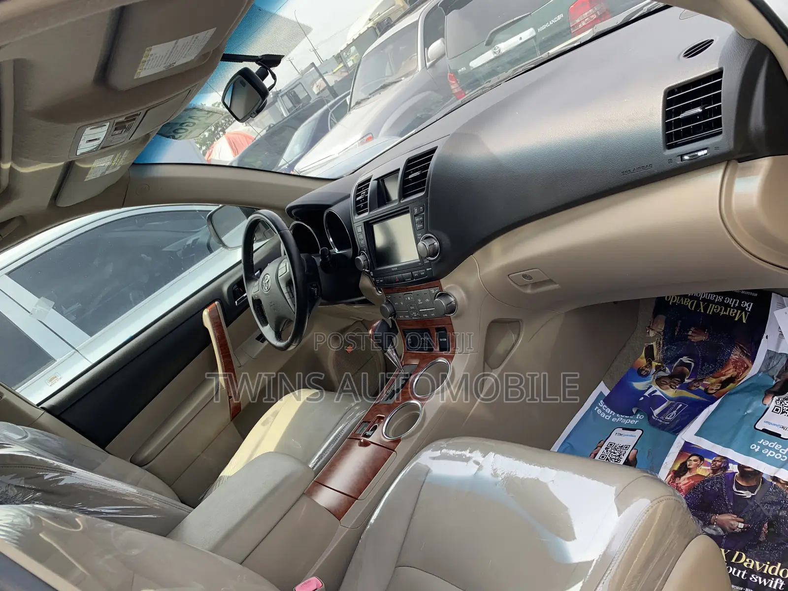 Toyota Highlander Limited 2010 White