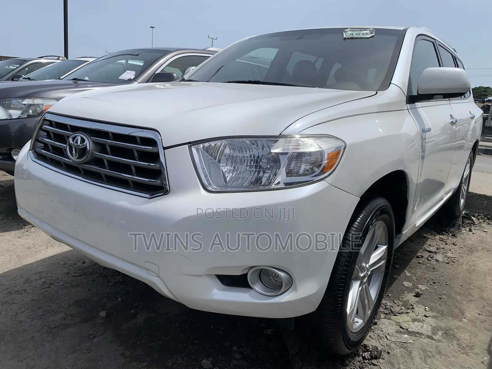 Toyota Highlander Limited 2010 White